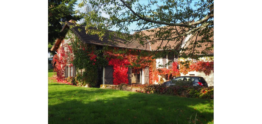 MAISON DE CAMPAGNE SUR TERRAIN ARBORÉ AVEC VUE.